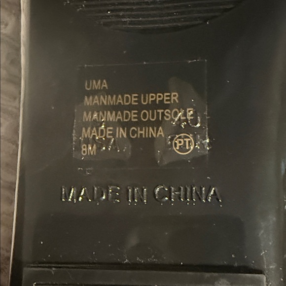 Black Women’s Lattice Jelly Pop Rubber - Picture 5 of 5